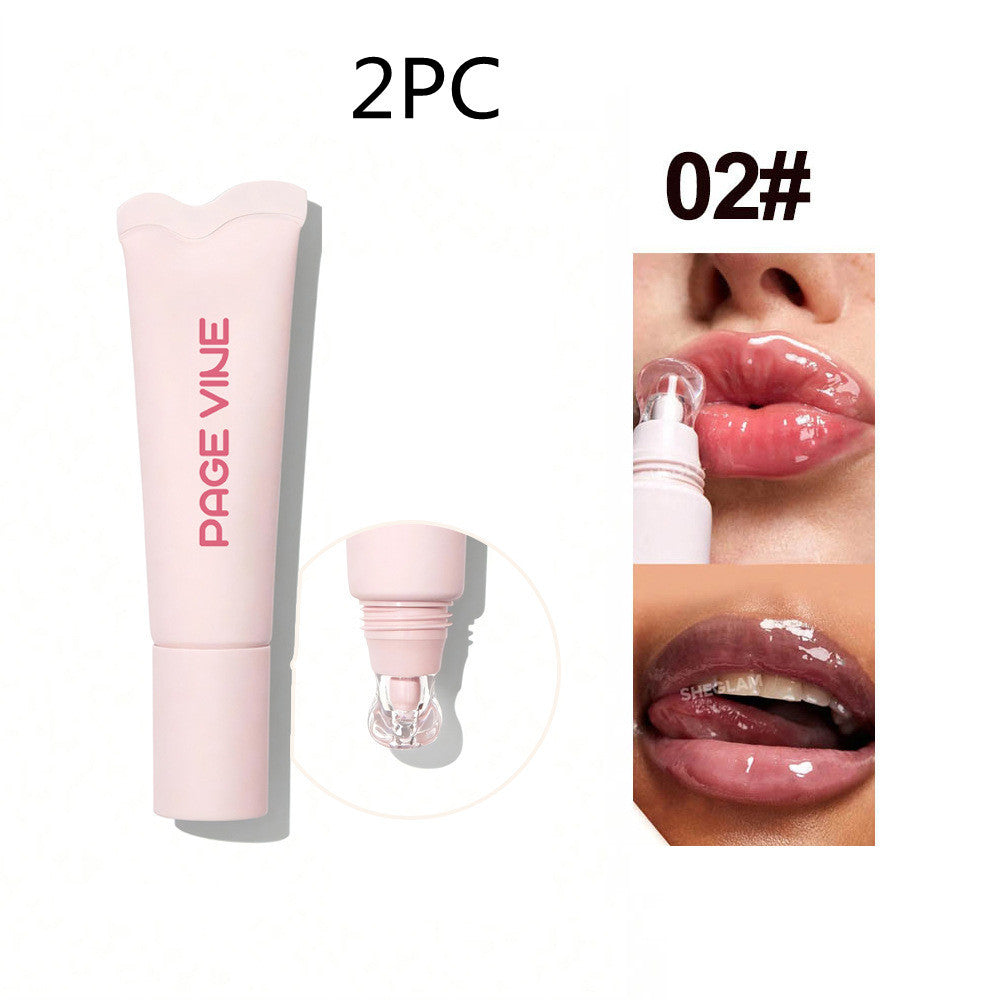 Brightening 4-Color Lip Balm – Moisturizing, Exfoliating, Long-Lasting Gloss