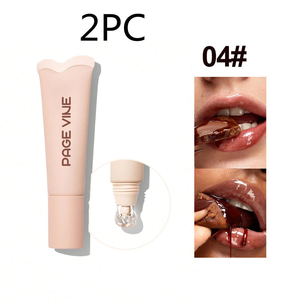 Brightening 4-Color Lip Balm – Moisturizing, Exfoliating, Long-Lasting Gloss
