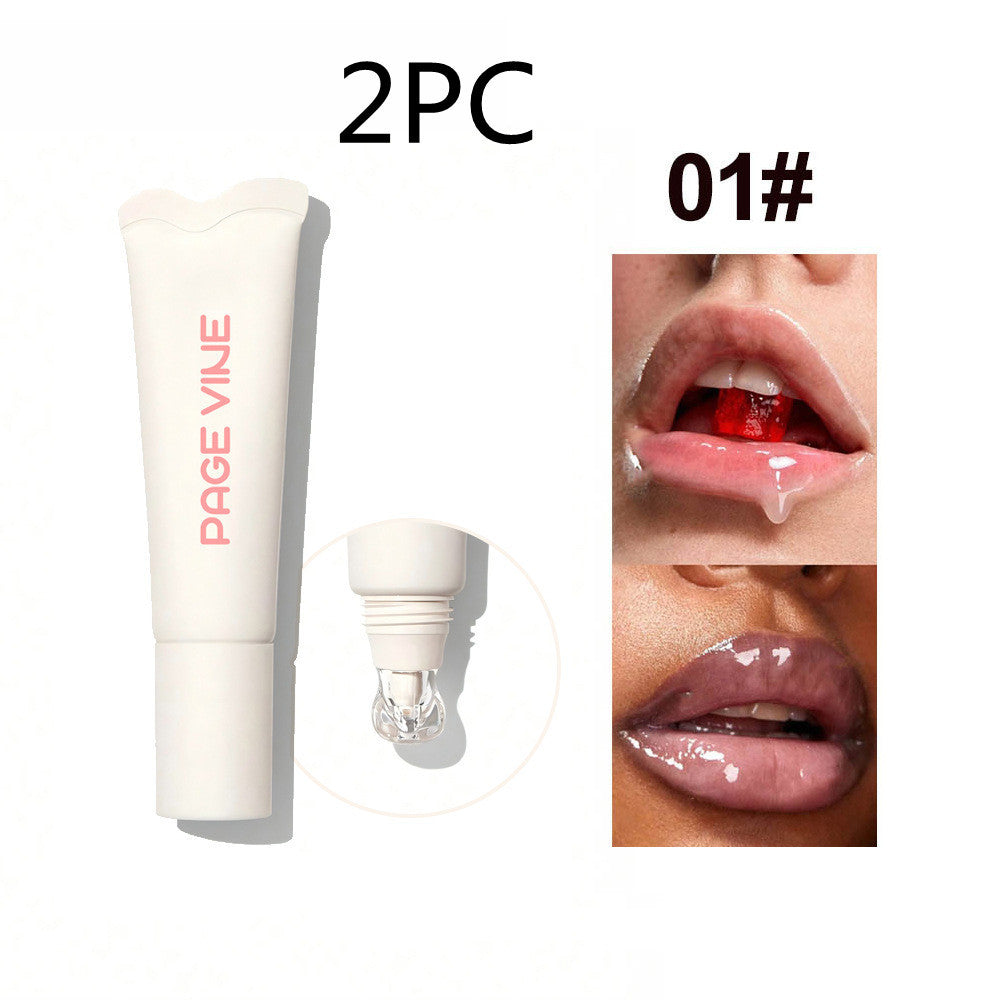 Brightening 4-Color Lip Balm – Moisturizing, Exfoliating, Long-Lasting Gloss