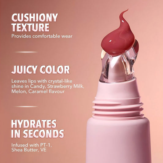 Brightening 4-Color Lip Balm – Moisturizing, Exfoliating, Long-Lasting Gloss